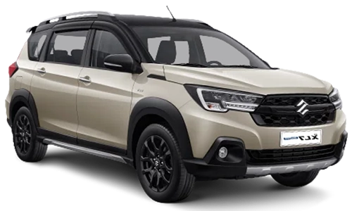 Foto mobil Suzuki XL7 putih, SUV 7-seater tangguh untuk rental keluarga di Pekalongan
